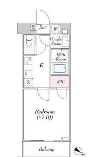 ロイジェント大山西町　202号室　間取り