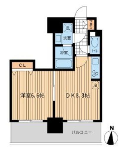 KDXレジデンス大山　204号室　間取り