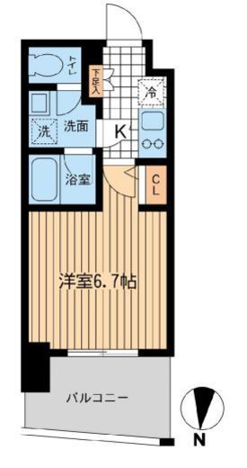 KDXレジデンス大山　908号室　間取り