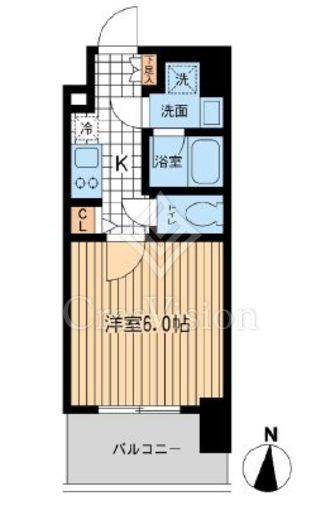 KDXレジデンス大山　1304号室　間取り