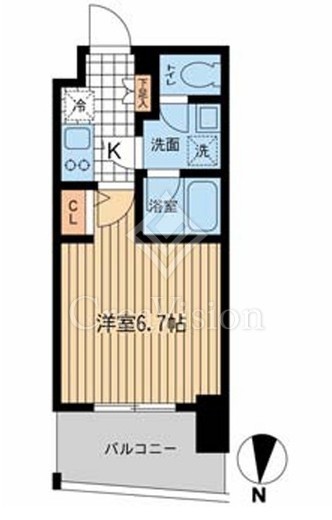 KDXレジデンス大山　507号室　間取り