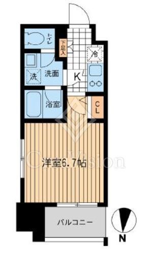 ＫＤＸレジデンス大山　706号室　間取り