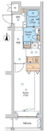 エストゥルース小竹向原　303号室　間取り