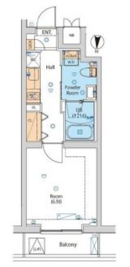 エストゥルース小竹向原　405号室　間取り