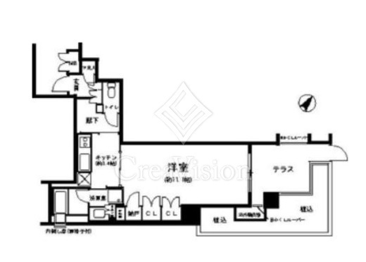 グランスイート文京千石　101号室　間取り