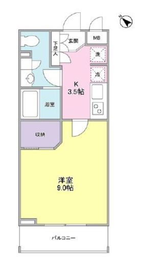 ZX minami-Otsuka(ZX南大塚)　503号室　間取り