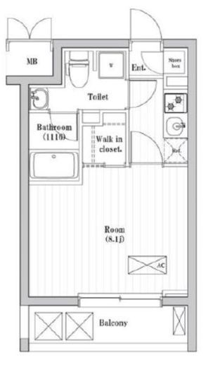 アーバンパーク綾瀬　503号室　間取り