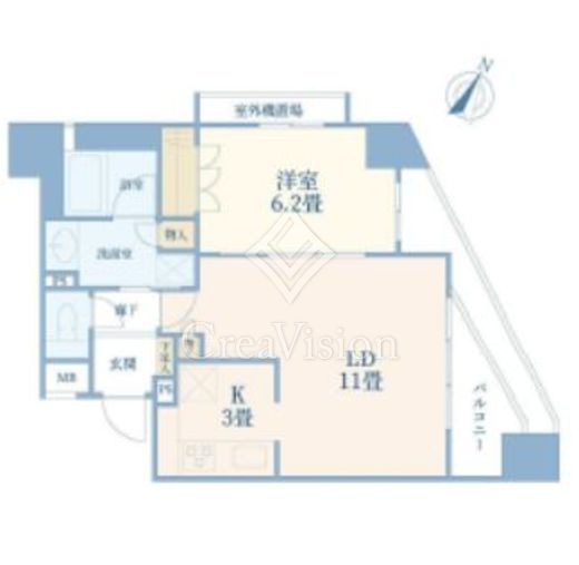 グランスイート大塚　401号室　間取り