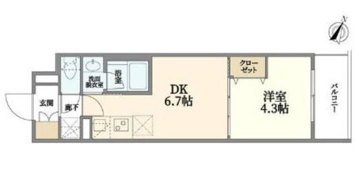 MFPRコート南大塚　305号室　間取り