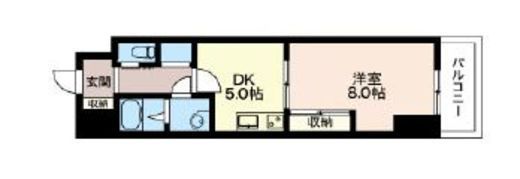 オーキッドレジデンス板橋　202号室　間取り