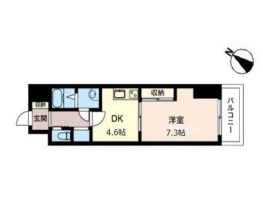 オーキッドレジデンス板橋　308号室　間取り
