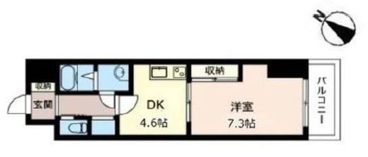 オーキッドレジデンス板橋　903号室　間取り
