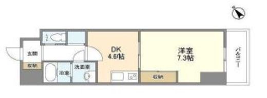 オーキッドレジデンス板橋　306号室　間取り