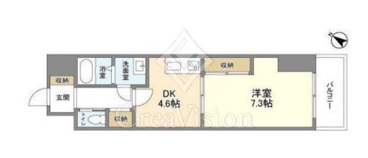 オーキッドレジデンス板橋　1004号室　間取り