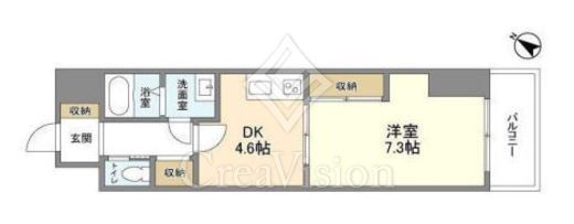 オーキッドレジデンス板橋　705号室　間取り