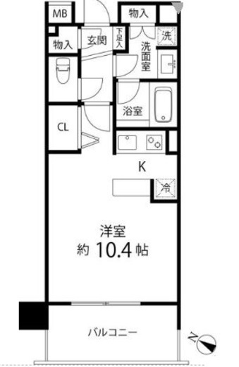 グレイスコート志村三丁目　208号室　間取り