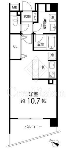 グレイスコート志村三丁目　307号室　間取り