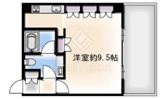 蒼映パーク原宿　103号室　間取り