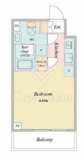 ヴィアラッティア志村　314号室　間取り