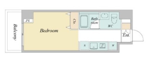 ヴィアラッティア志村　404号室　間取り