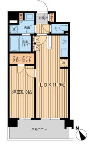BLESS上池袋 (ブレス上池袋)　302号室　間取り