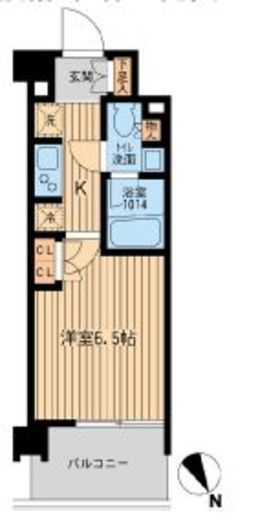 BLESS上池袋 (ブレス上池袋)　326号室　間取り
