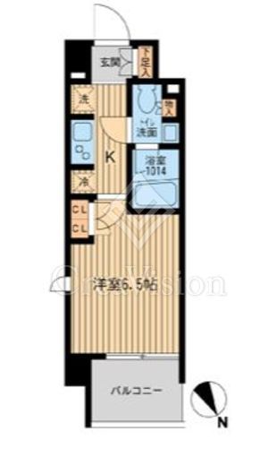 BLESS上池袋 (ブレス上池袋)　111号室　間取り