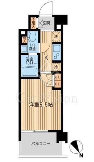 ＢＬＥＳＳ上池袋　524号室　間取り