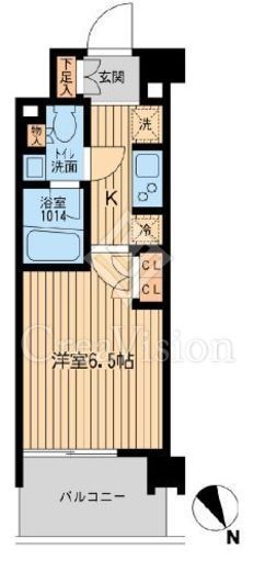 ＢＬＥＳＳ上池袋　124号室　間取り