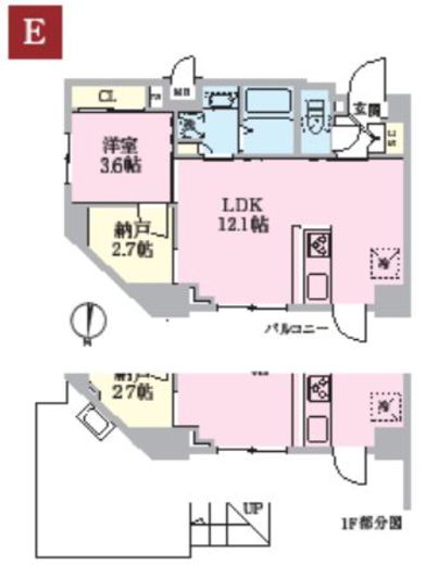 ルネサンスコート文京白山　504号室　間取り