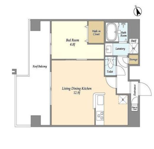 アルファコート綾瀬3　1002号室　間取り
