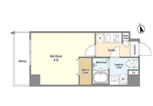 アルファコート綾瀬3　604号室　間取り