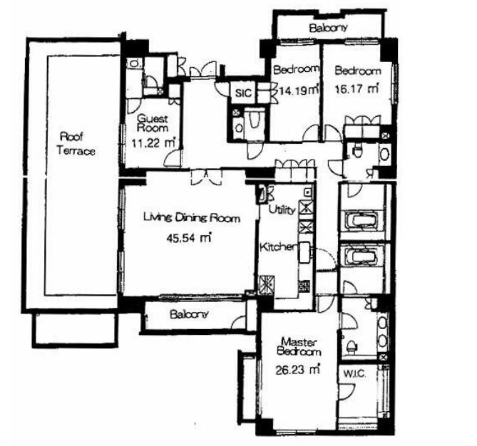 レジデンス代官山　601号室　間取り