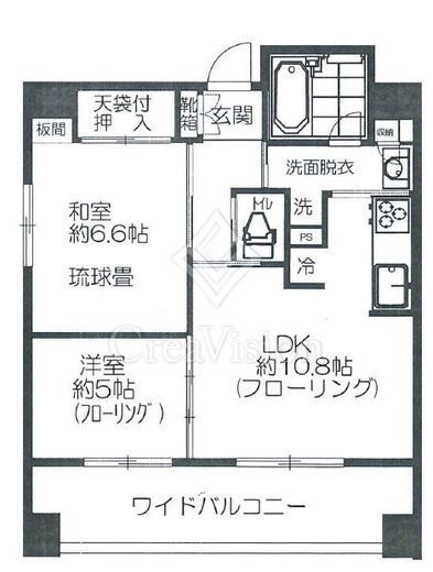 フレンシア田端南　301号室　間取り