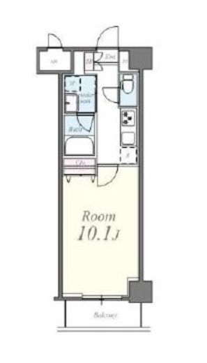 ミュールソレアード　502号室　間取り
