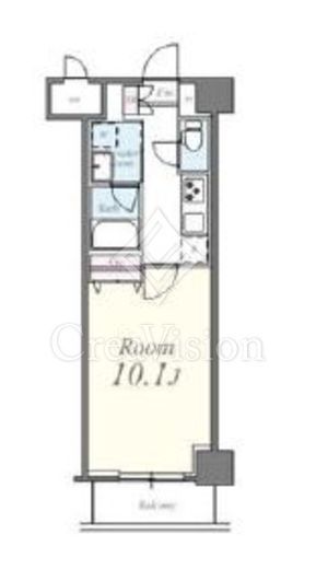 ミュールソレアード　702号室　間取り