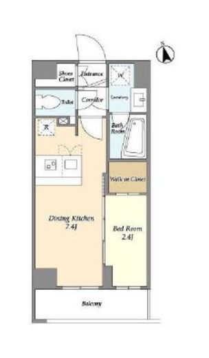 La Douceur志茂 (ラドゥセール志茂)　301号室　間取り
