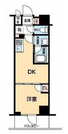 ハーモニーレジデンス大塚山手インサイド　601号室　間取り