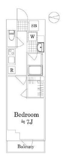 セジョリ池袋本町　104号室　間取り