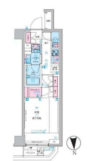 セジョリ池袋本町　215号室　間取り