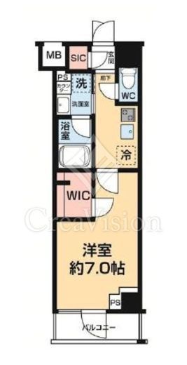 セジョリ池袋本町　414号室　間取り