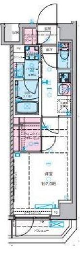 セジョリ池袋本町　514号室　間取り
