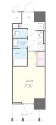 ROOTs Bunkyo Otowa (ルーツ文京音羽)　1202号室　間取り