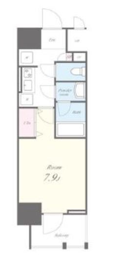 ROOTs Bunkyo Otowa (ルーツ文京音羽)　201号室　間取り