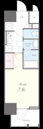 ROOTs Bunkyo Otowa (ルーツ文京音羽)　301号室　間取り