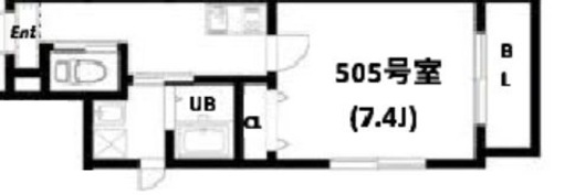 Air Tower Otsuka (エアータワー大塚)　505号室　間取り