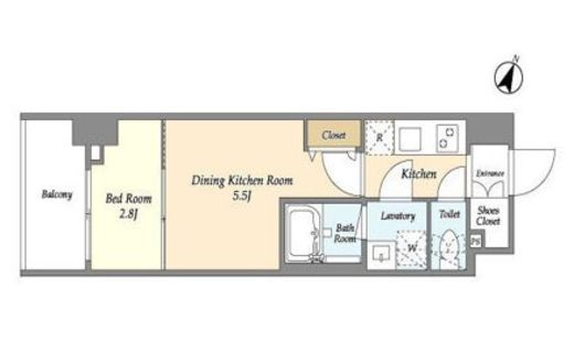KDXレジデンス本蓮沼　503号室　間取り