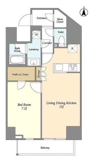 グランカーサ三ノ輪Ⅳ　301号室　間取り