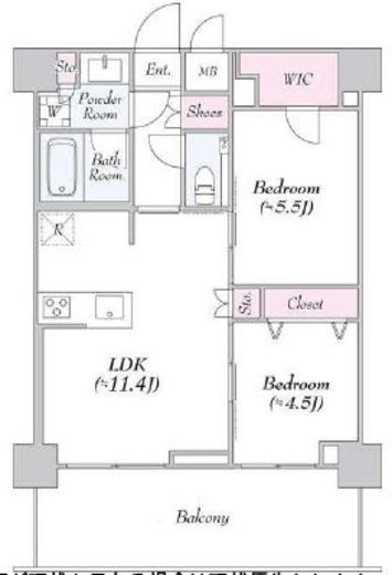 URBANLINK護国寺　512号室　間取り