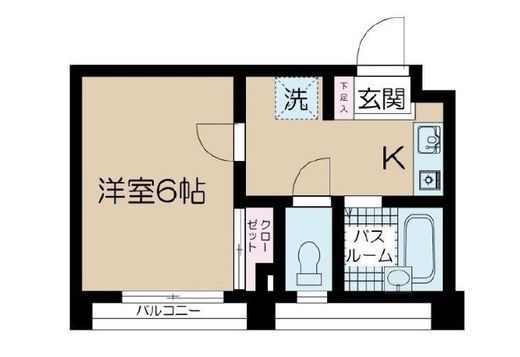 グリーンヒルズ泰明　207号室　間取り